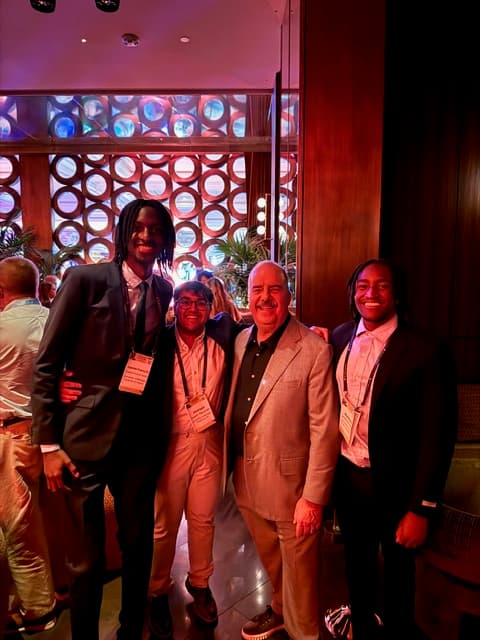 Toggle team at an industry event